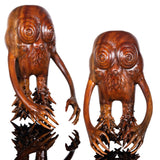 Wooden Electric Monkey Man Sculpture by Mars-1