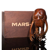 Wooden Electric Monkey Man Sculpture by Mars-1