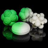 Green Glow In The Dark Mini Mars Molecules by Mars-1