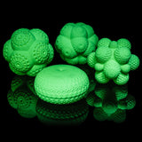 Green Glow In The Dark Mini Mars Molecules by Mars-1